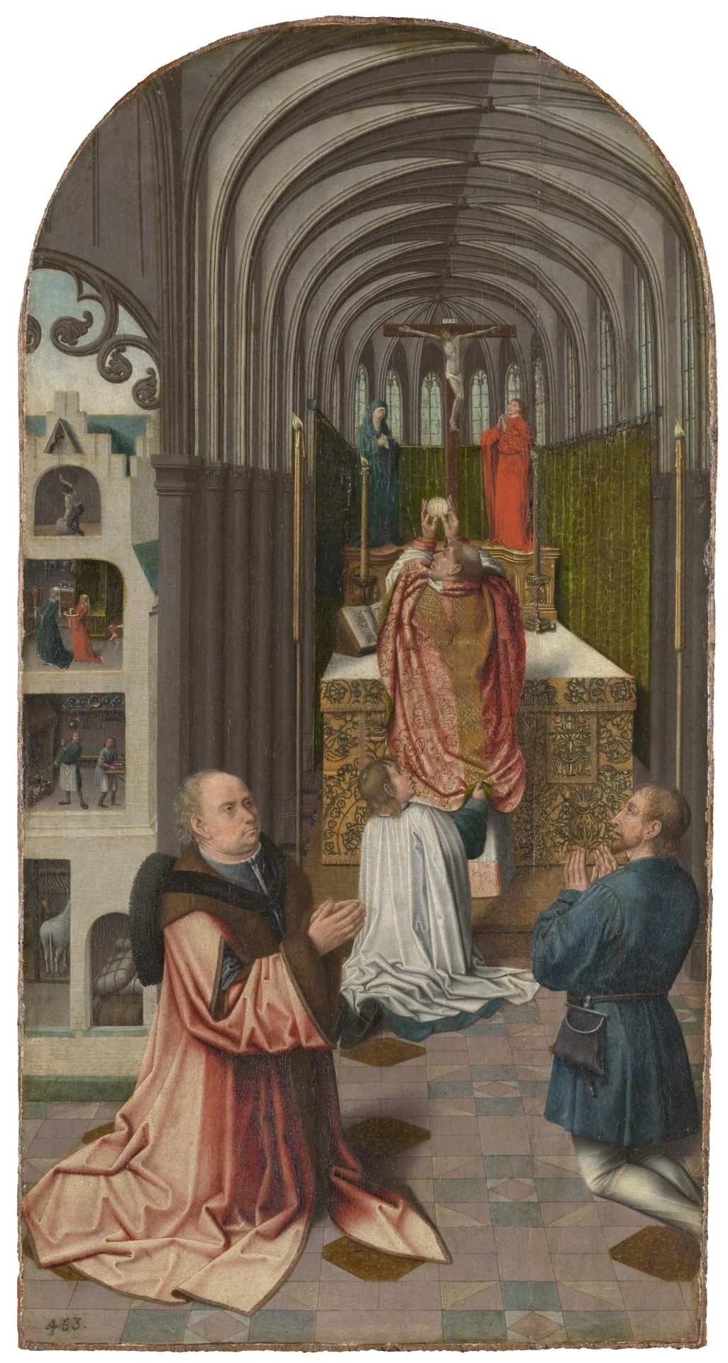 Celebration of a Mass, detail