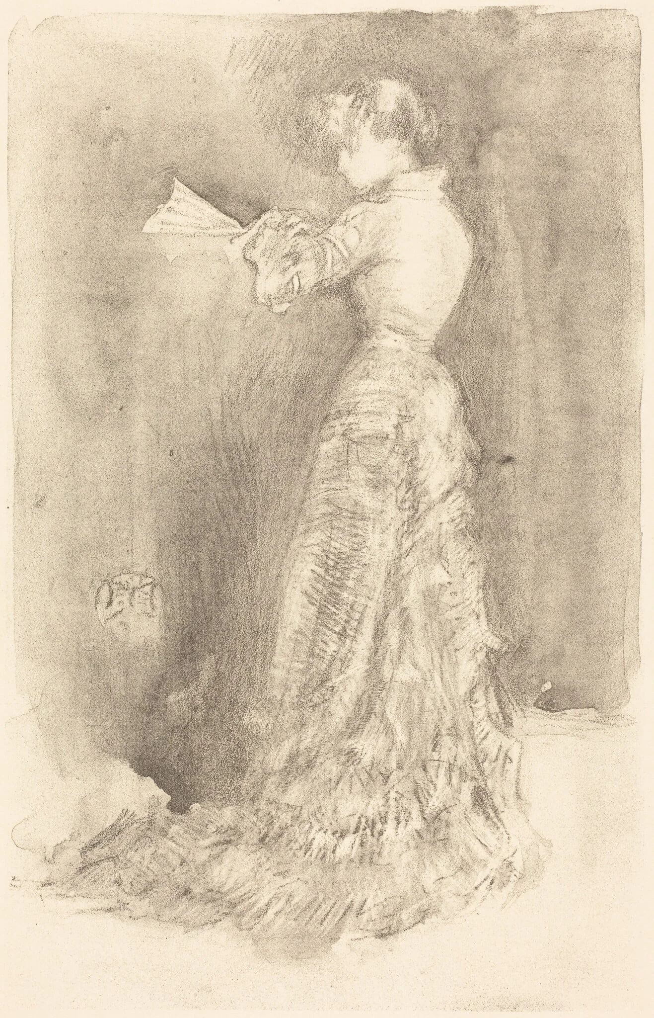 The Toilet, detail