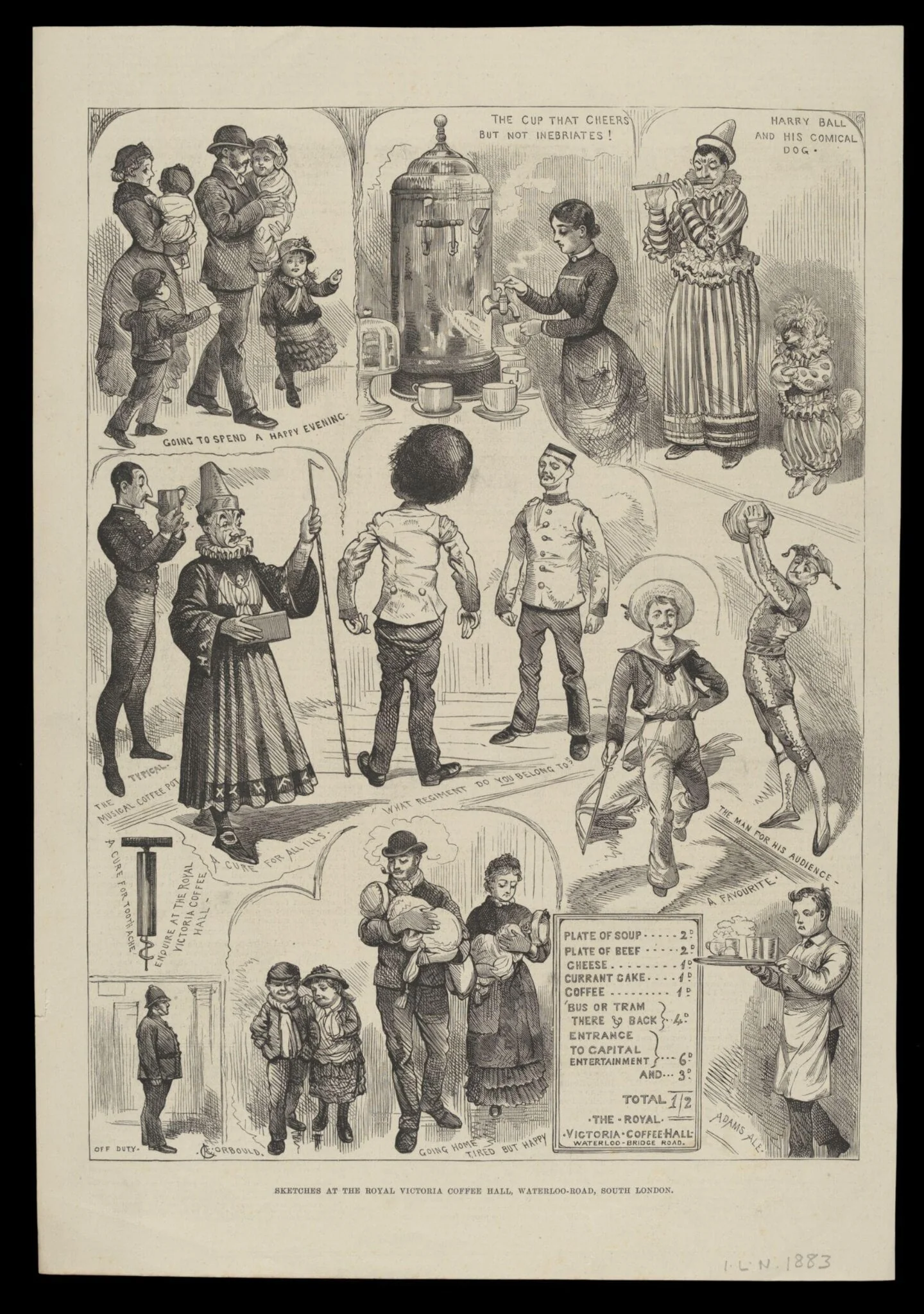 H Beard Print Collection, detail
