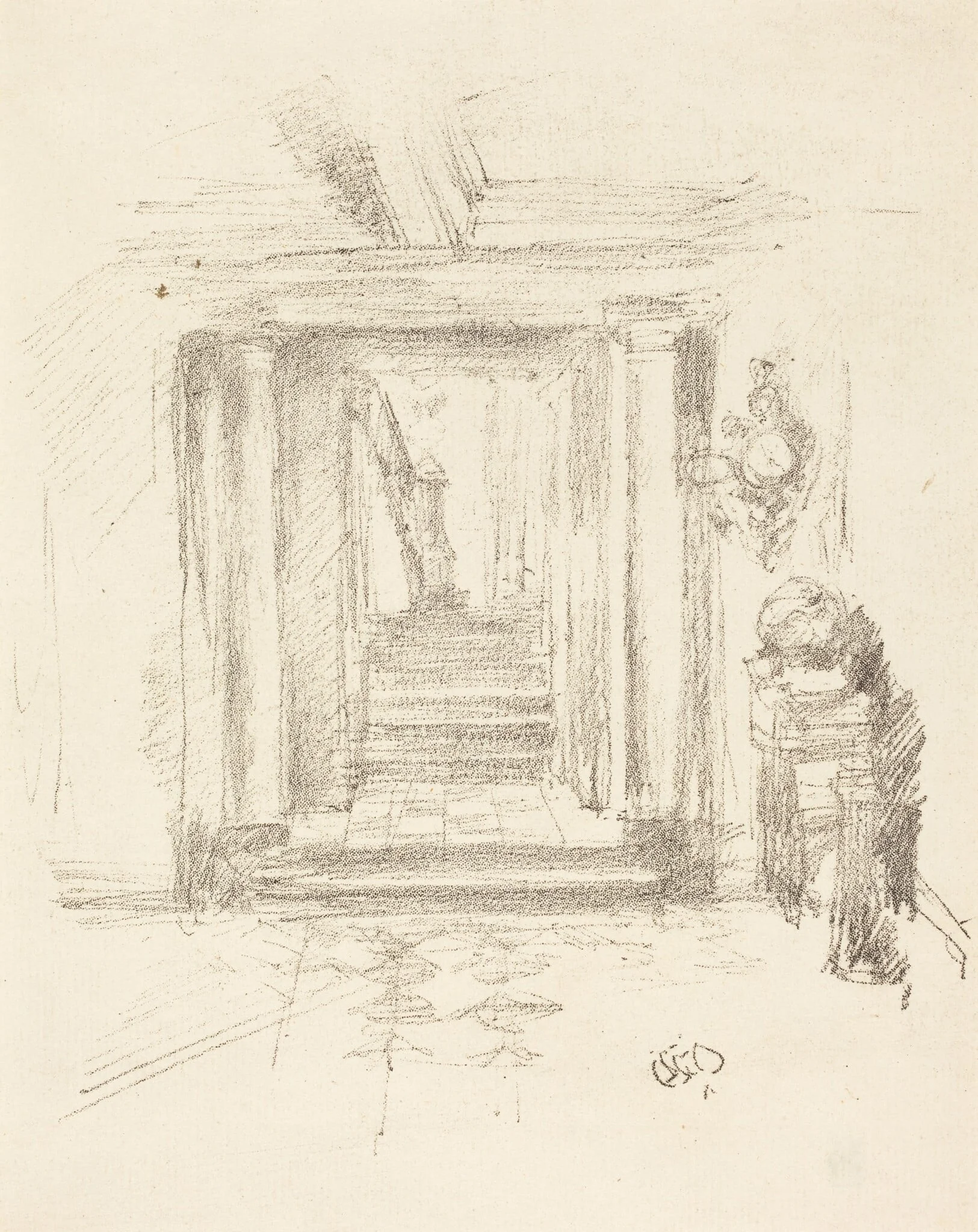 Staircase, detail