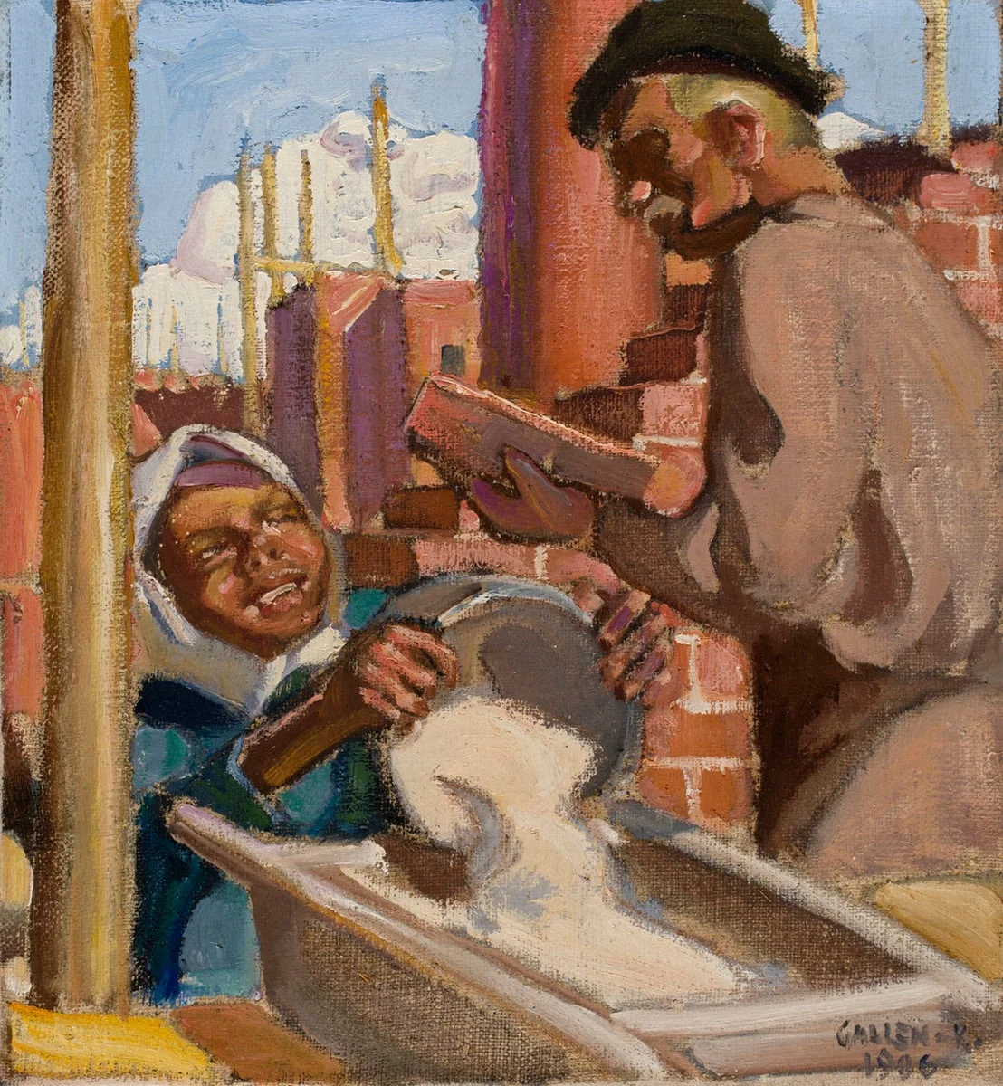 Rakennuksella, detail