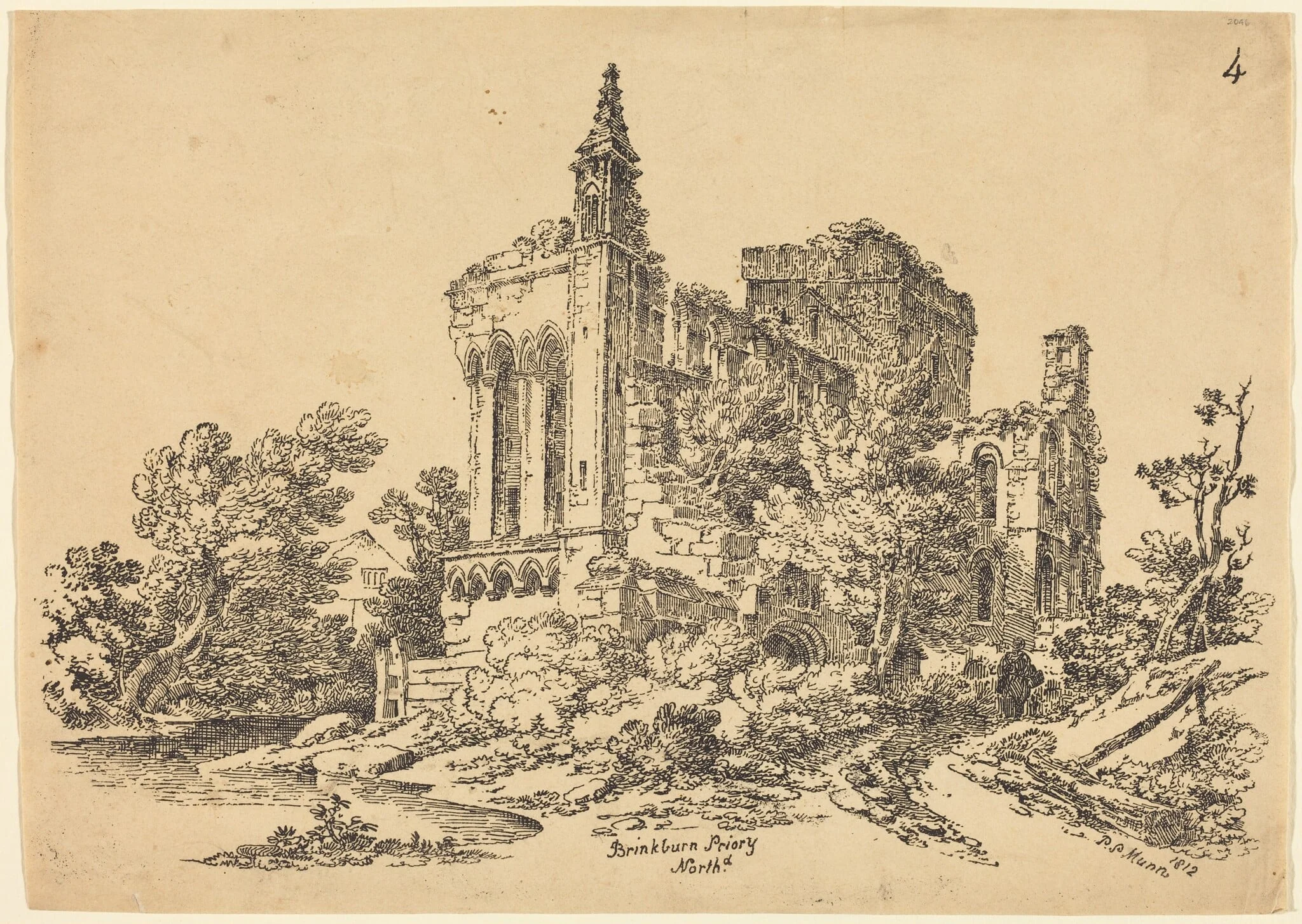 Brinkman Priory, detail