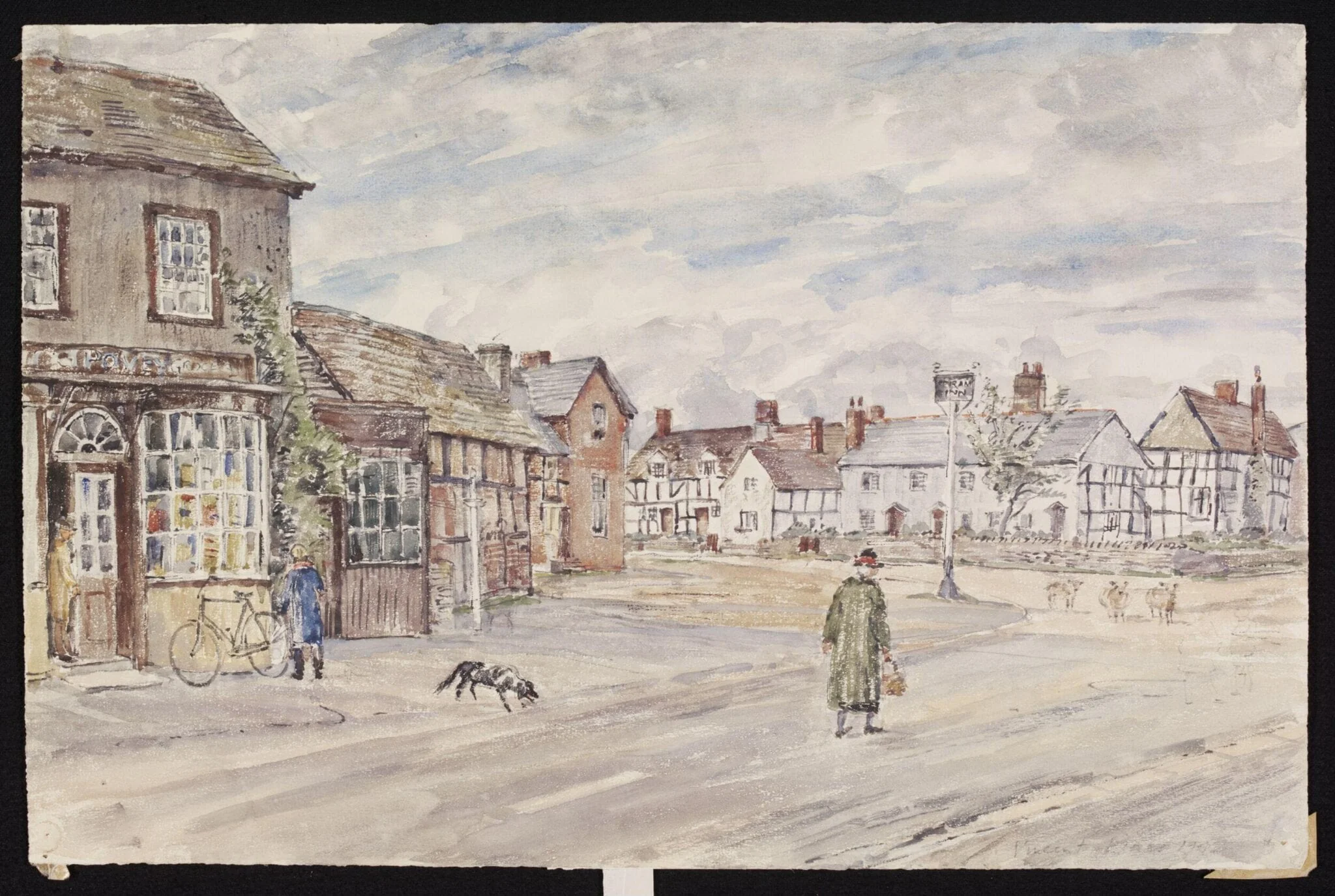 Tram Square, Eardisley, detail