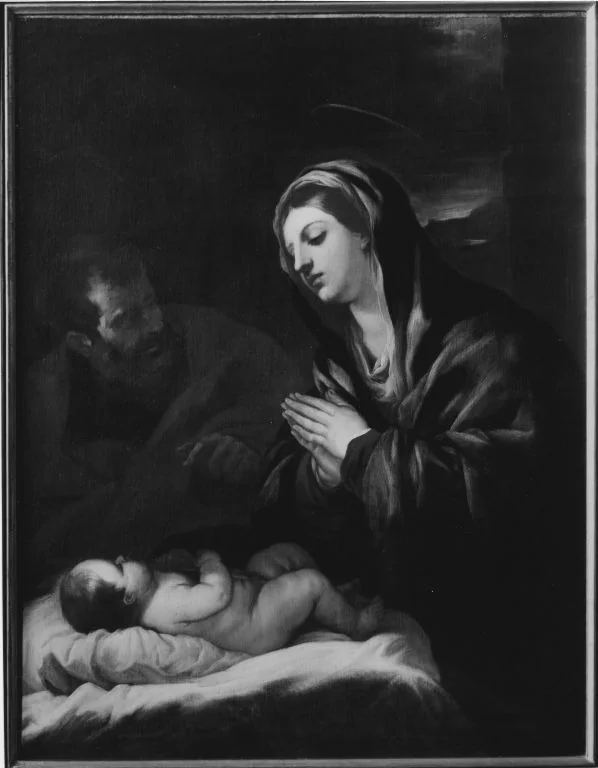 Die Heilige Familie, detail