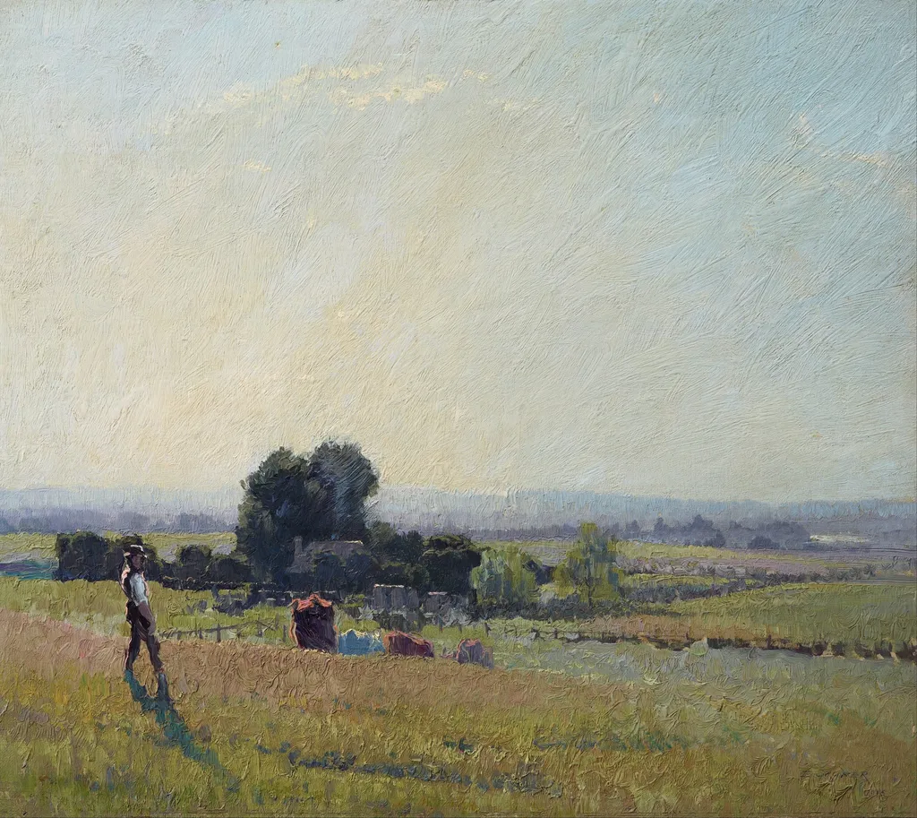 Morning light, by Elioth Gruner, oil, 1916