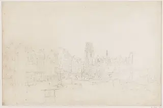 A view in Rotterdam, by Thomas Sidney Cooper, 1850