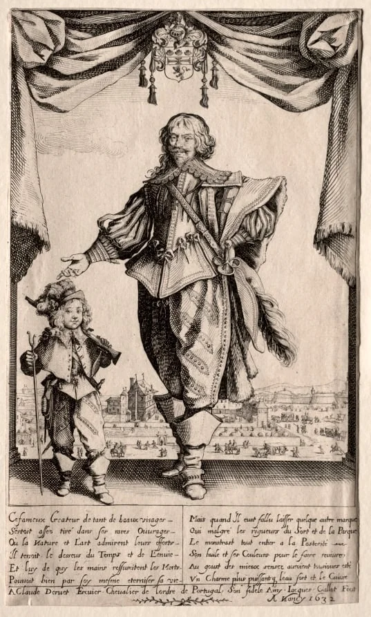 Claude Deruet and His Son, detail