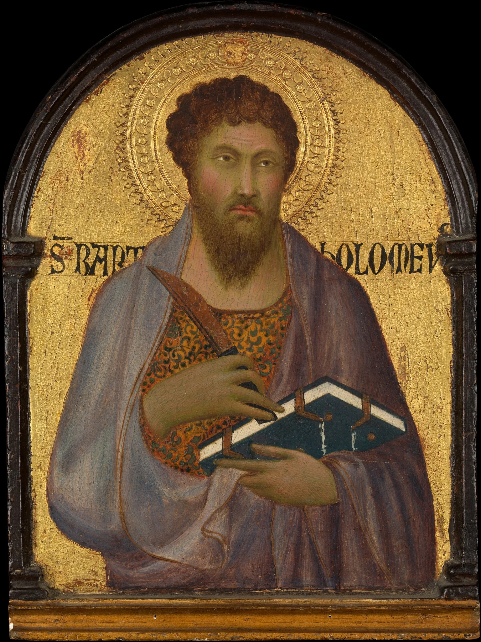 Saint Bartholomew, detail