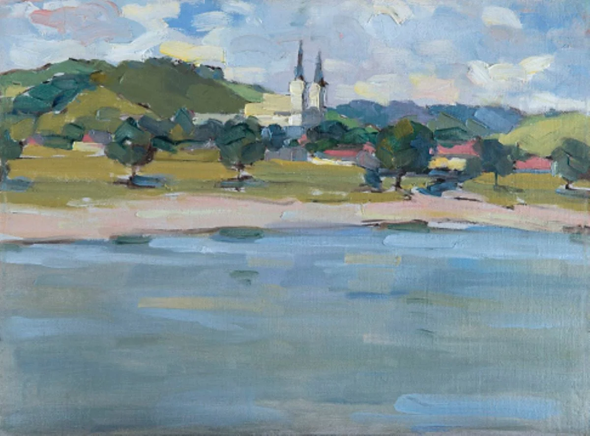 Peisaj, detail