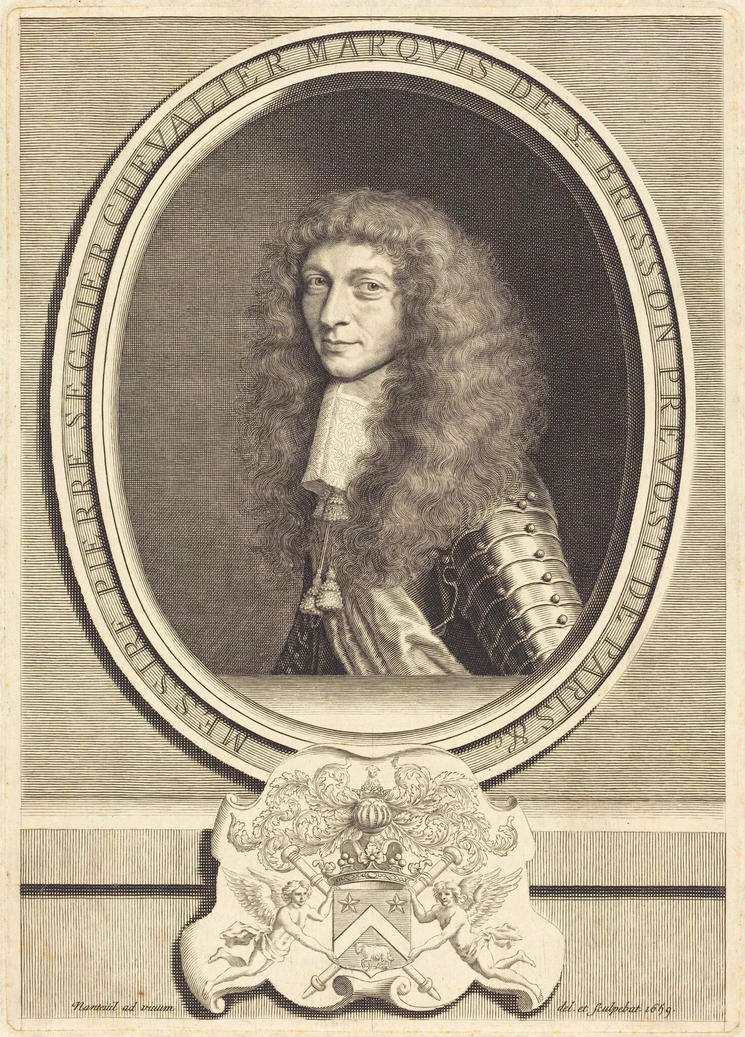 Pierre Seguier, Marquis de Saint-Brisson, detail