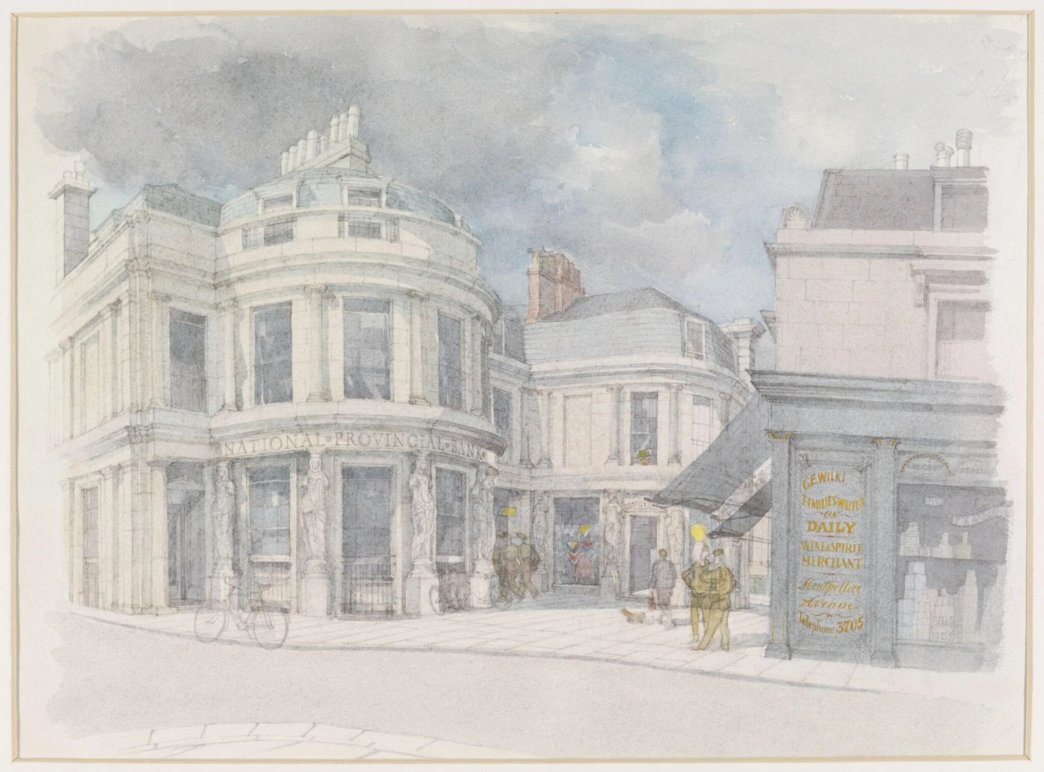 Montpellier Arcade, Cheltenham, detail