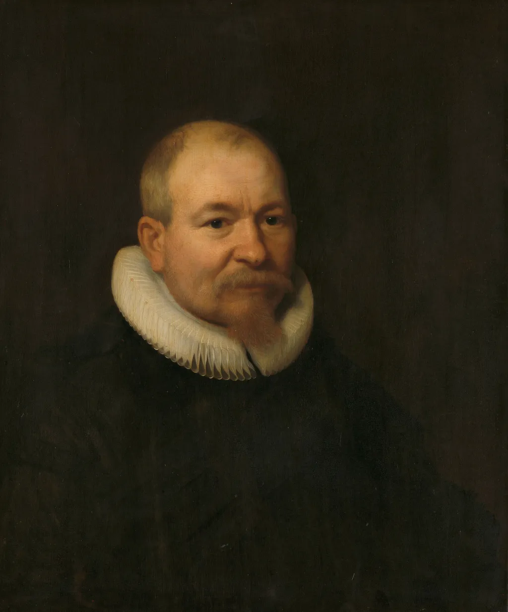 Samuel van Lansbergen (d 1669). Remonstrant minister in Rotterdam, by Bartholomeus van der Helst, oil, 1646