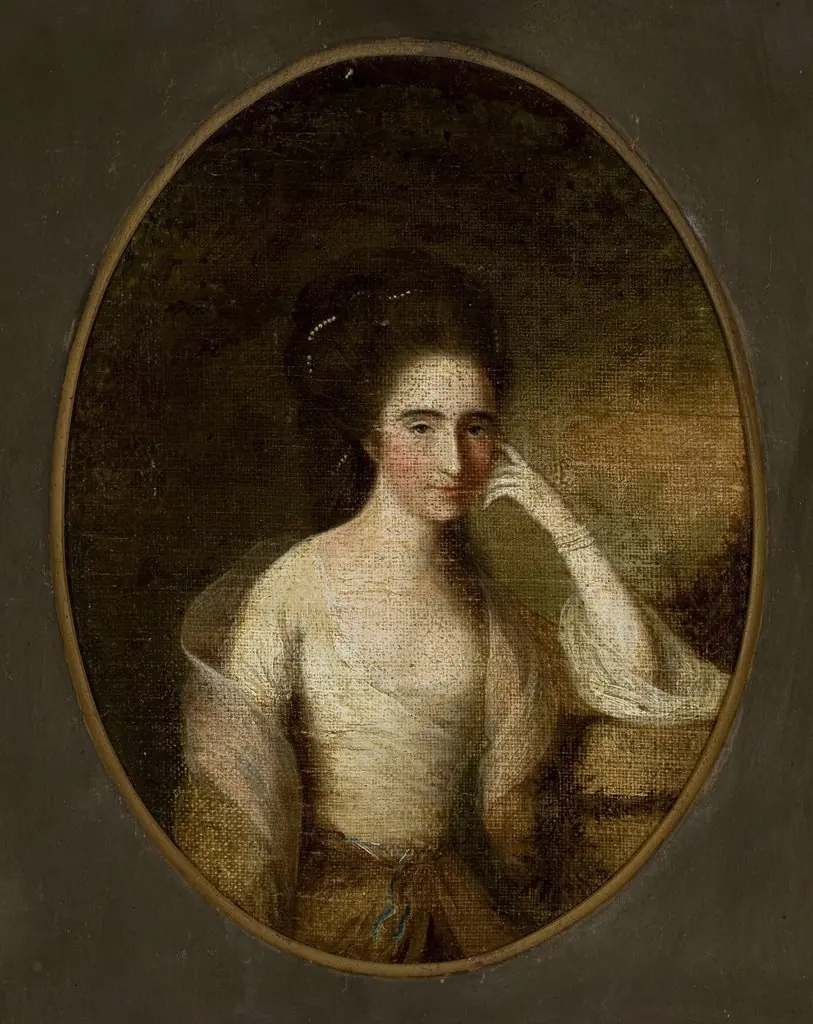 Self-portrait, by 4th Marquise of Alorna Leonor de Almeida Portugal