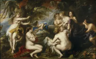 Diana and Callisto, by Peter Paul Rubens, oil, 1635