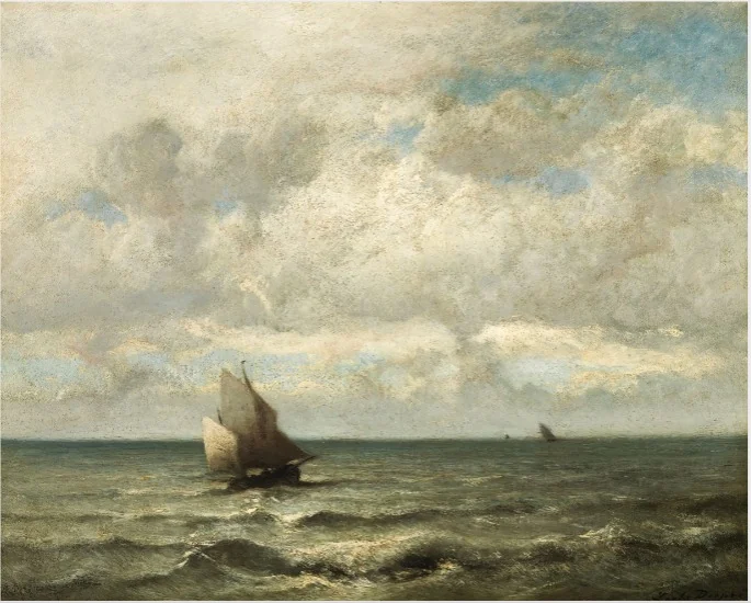 A Seascape, detail
