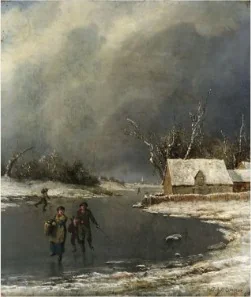 A Frost Piece, detail