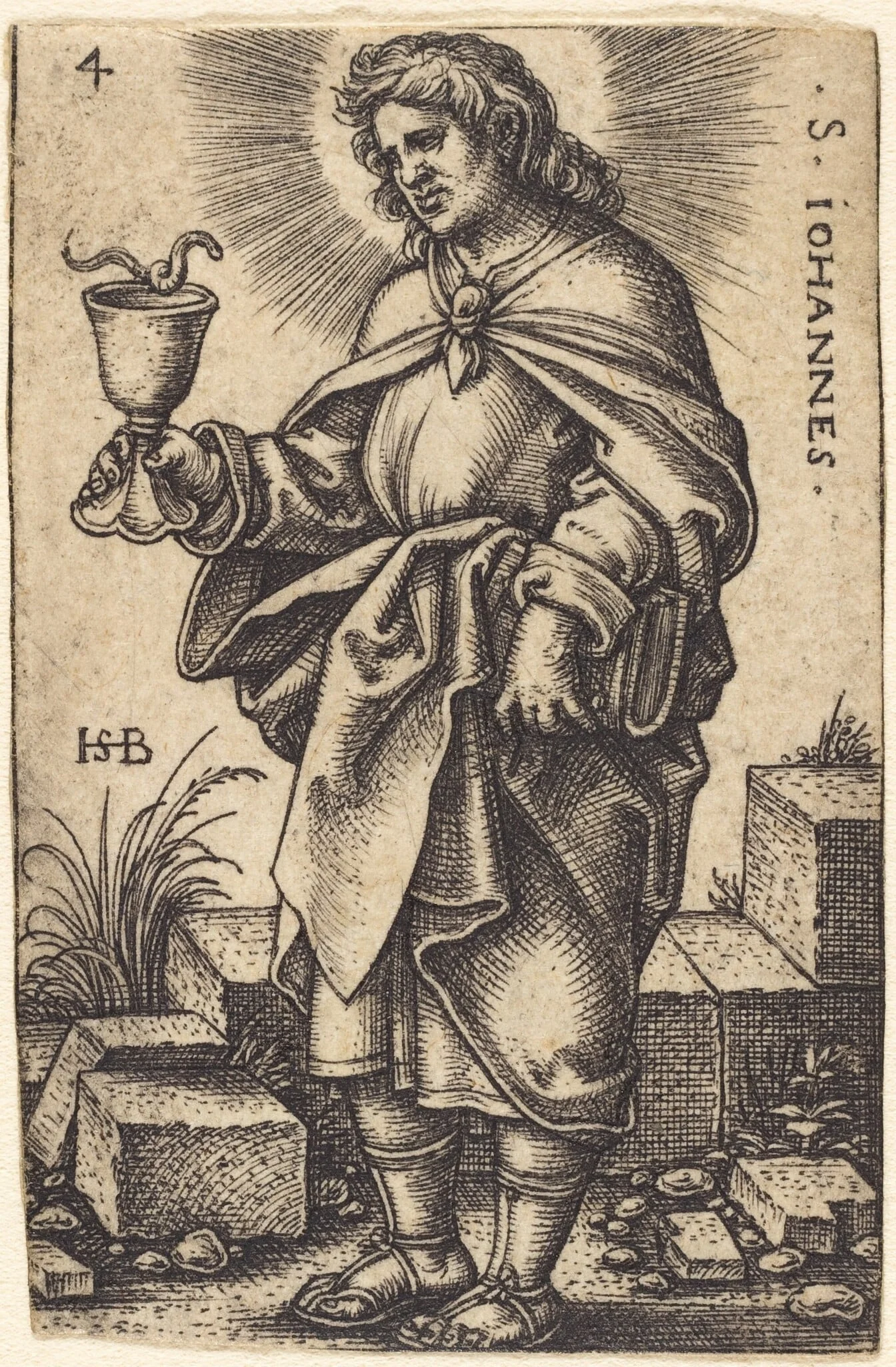 Saint John, detail