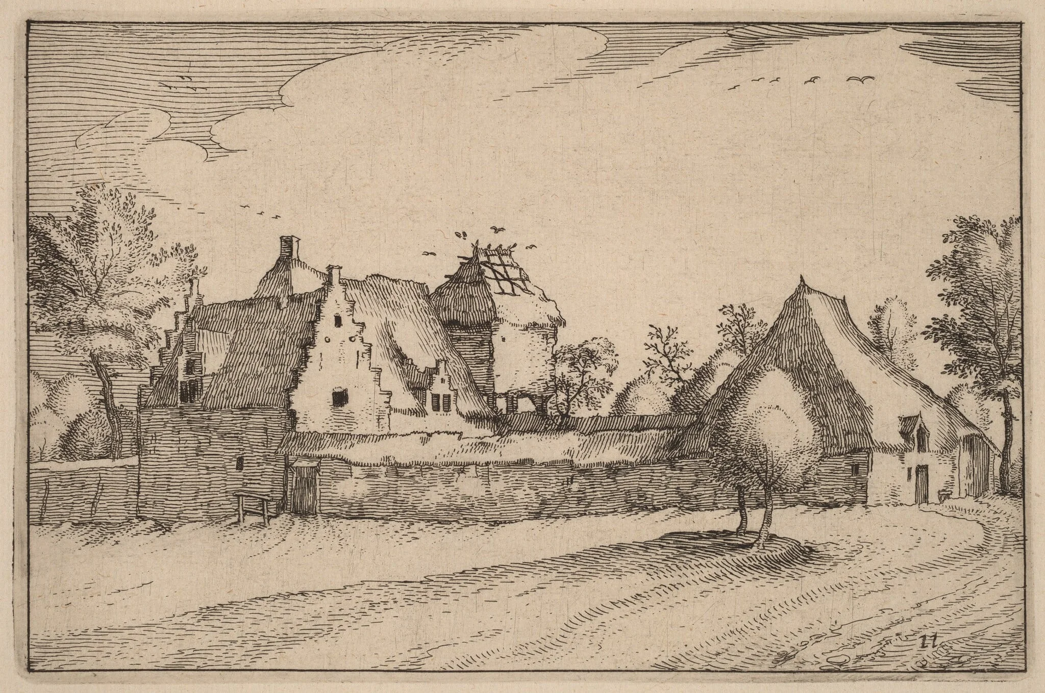 Walled Farm, detail