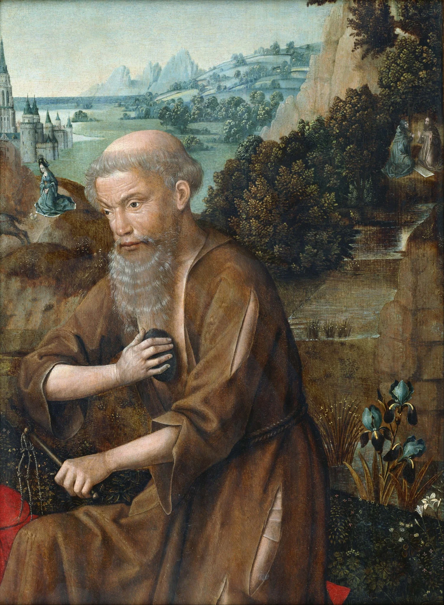 St. Jerome, detail