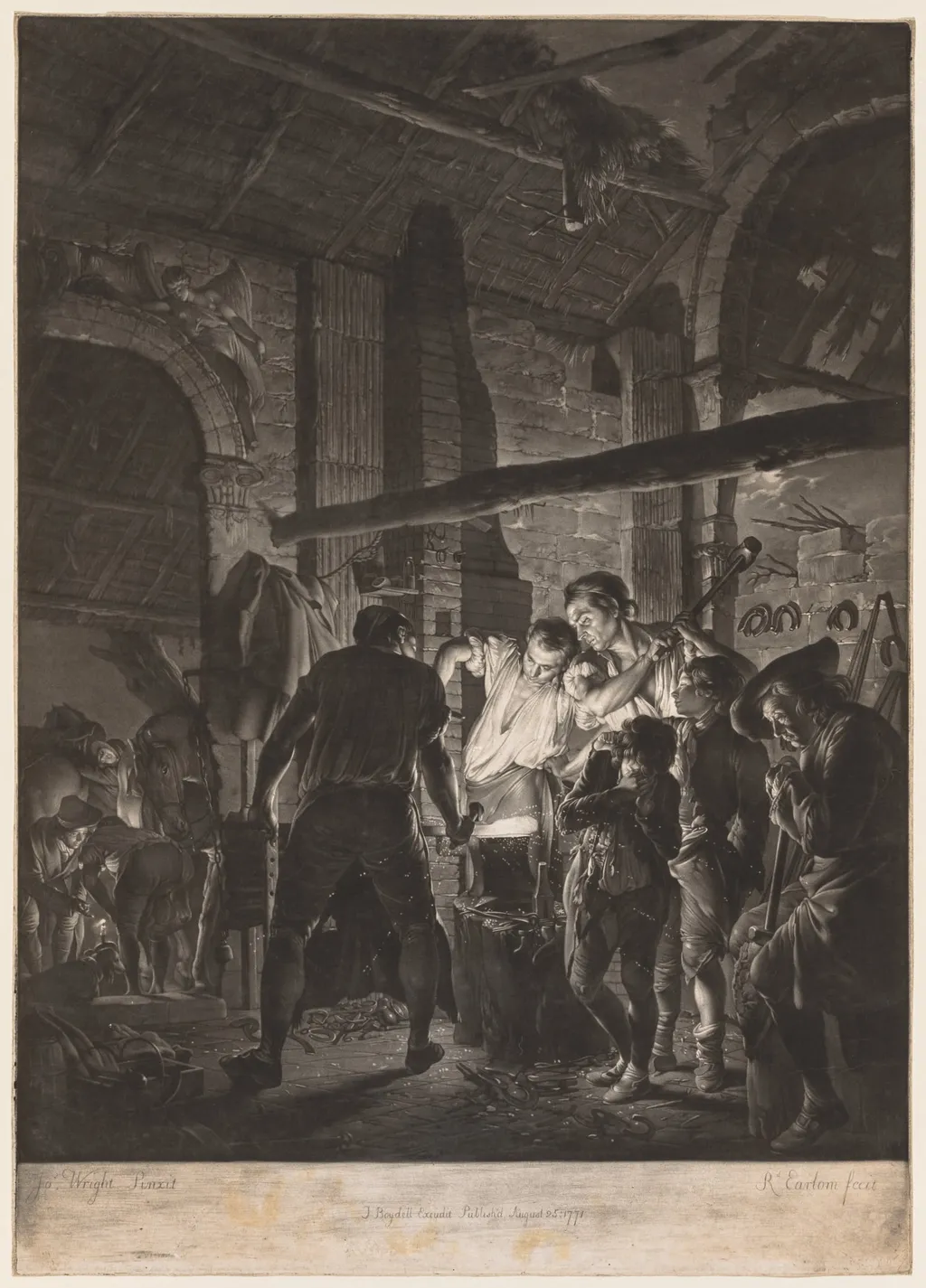 The Blacksmith, by Richard Earlom, 1771