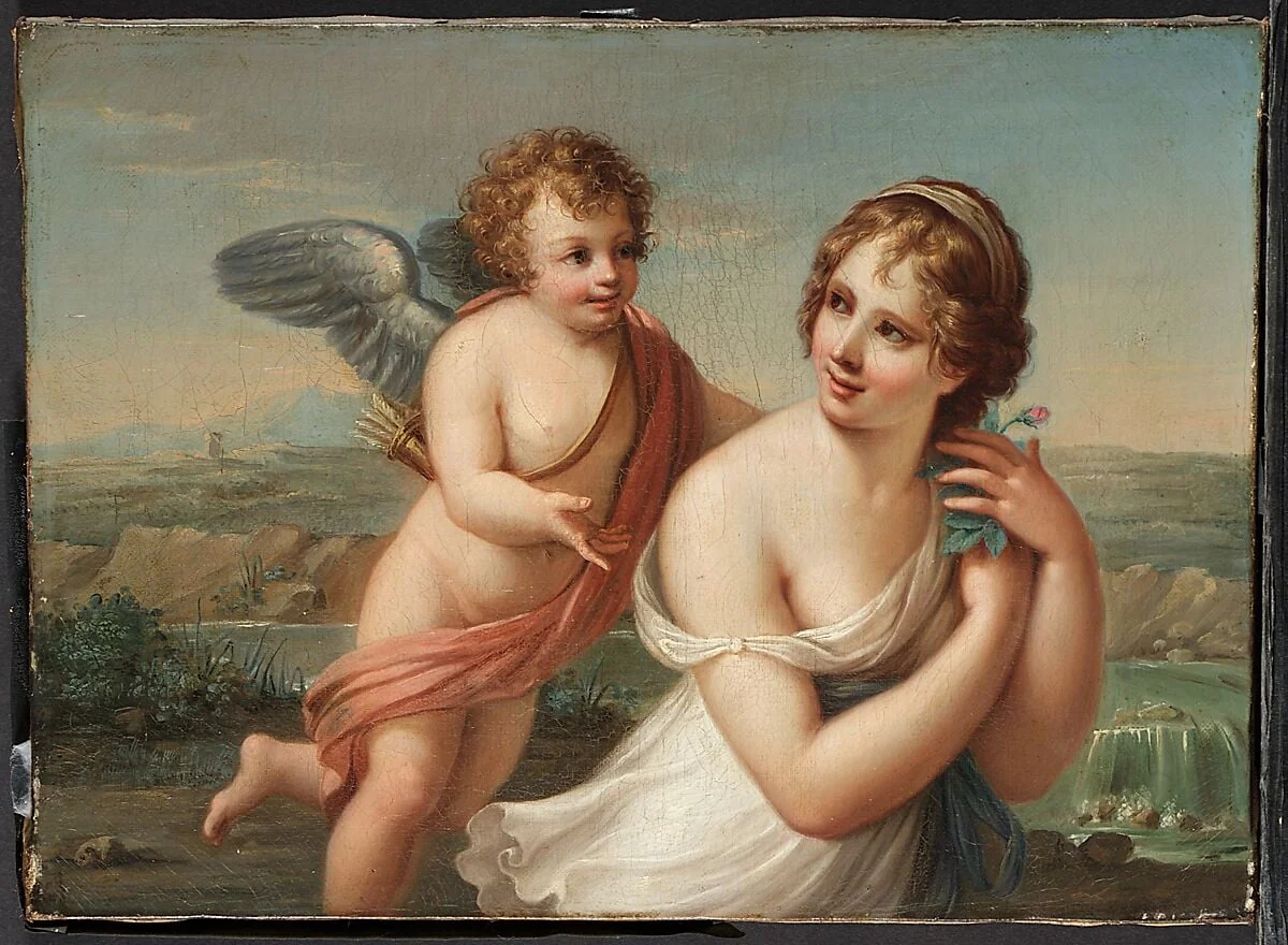 The Temptation of Eros, detail