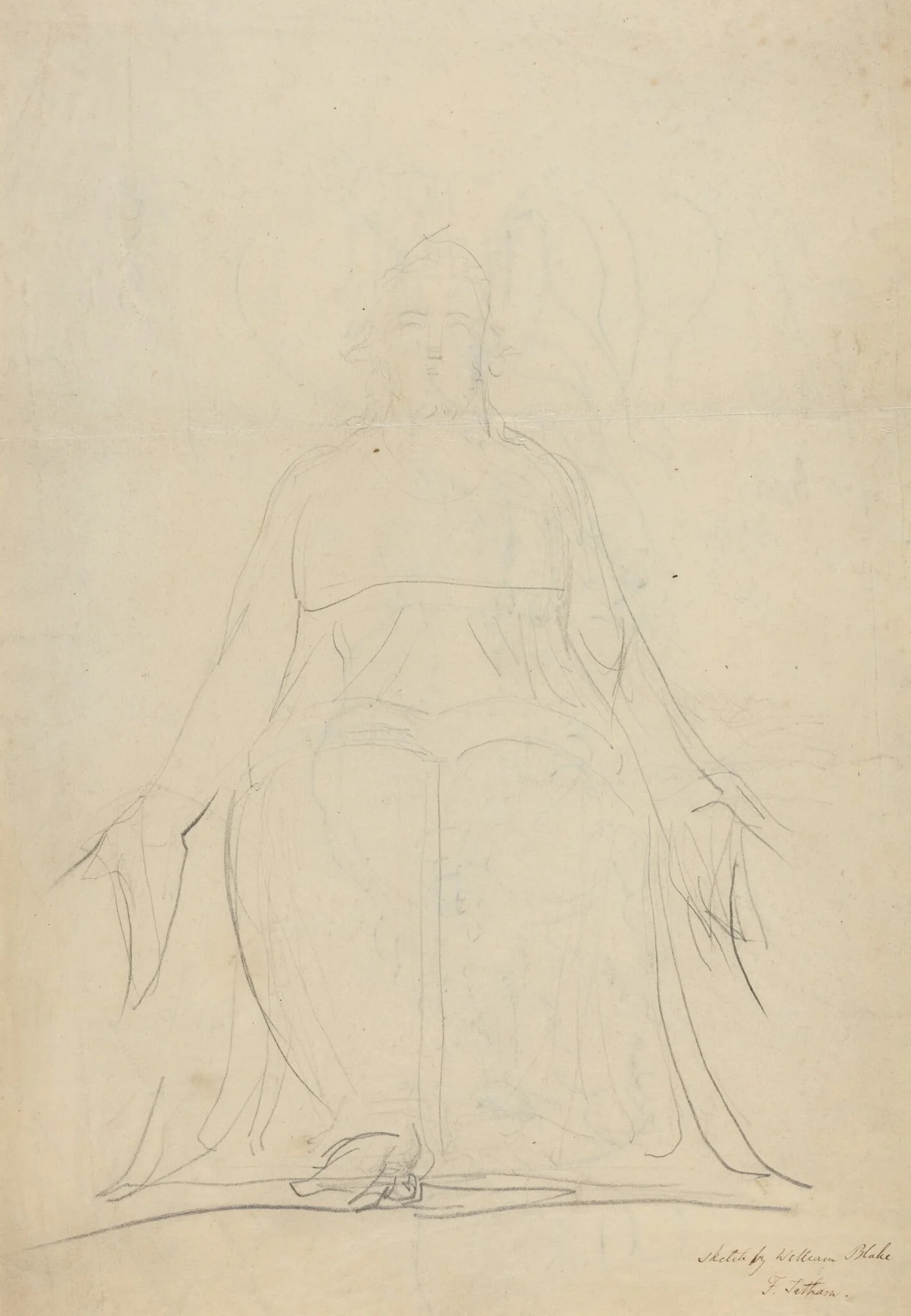 An Ascending Spiral of Figures [recto], detail