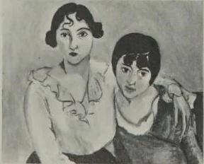 Two Sisters, detail