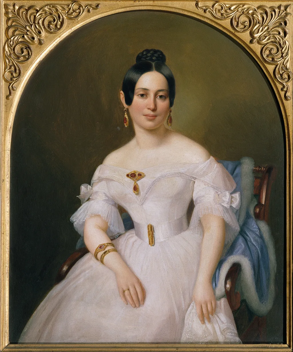 Emilie von Wartenegg, by Julius Schoppe, unspecified, 1841