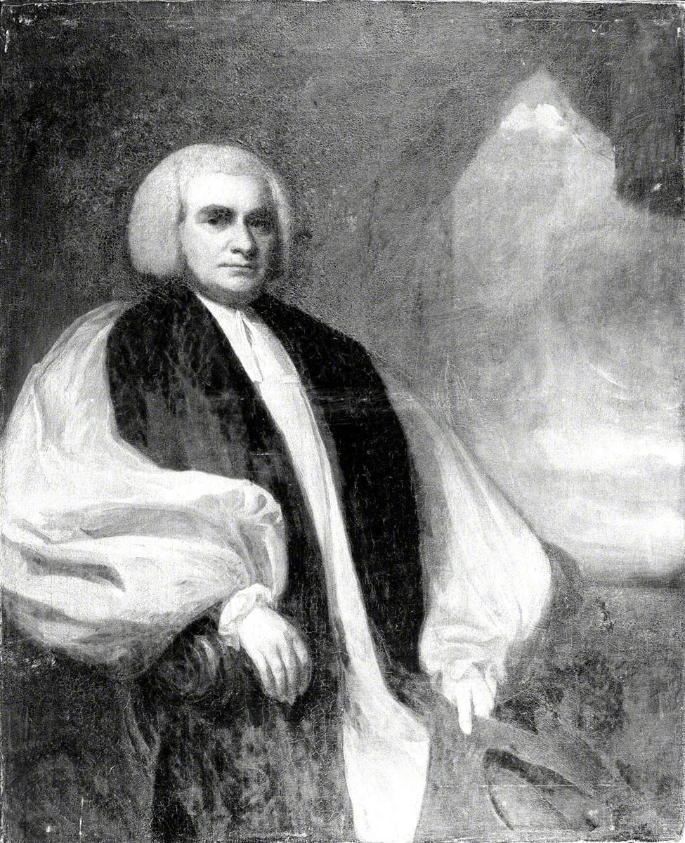 Dr John Warren, Bishop of Bangor, detail