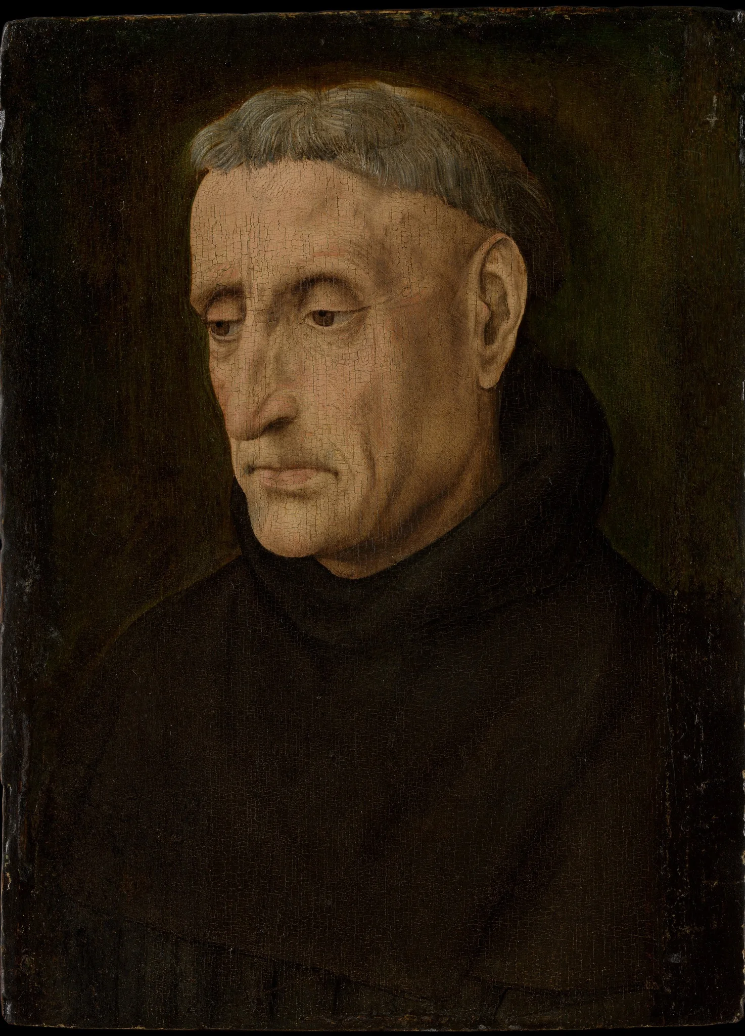 A Benedictine Monk, detail