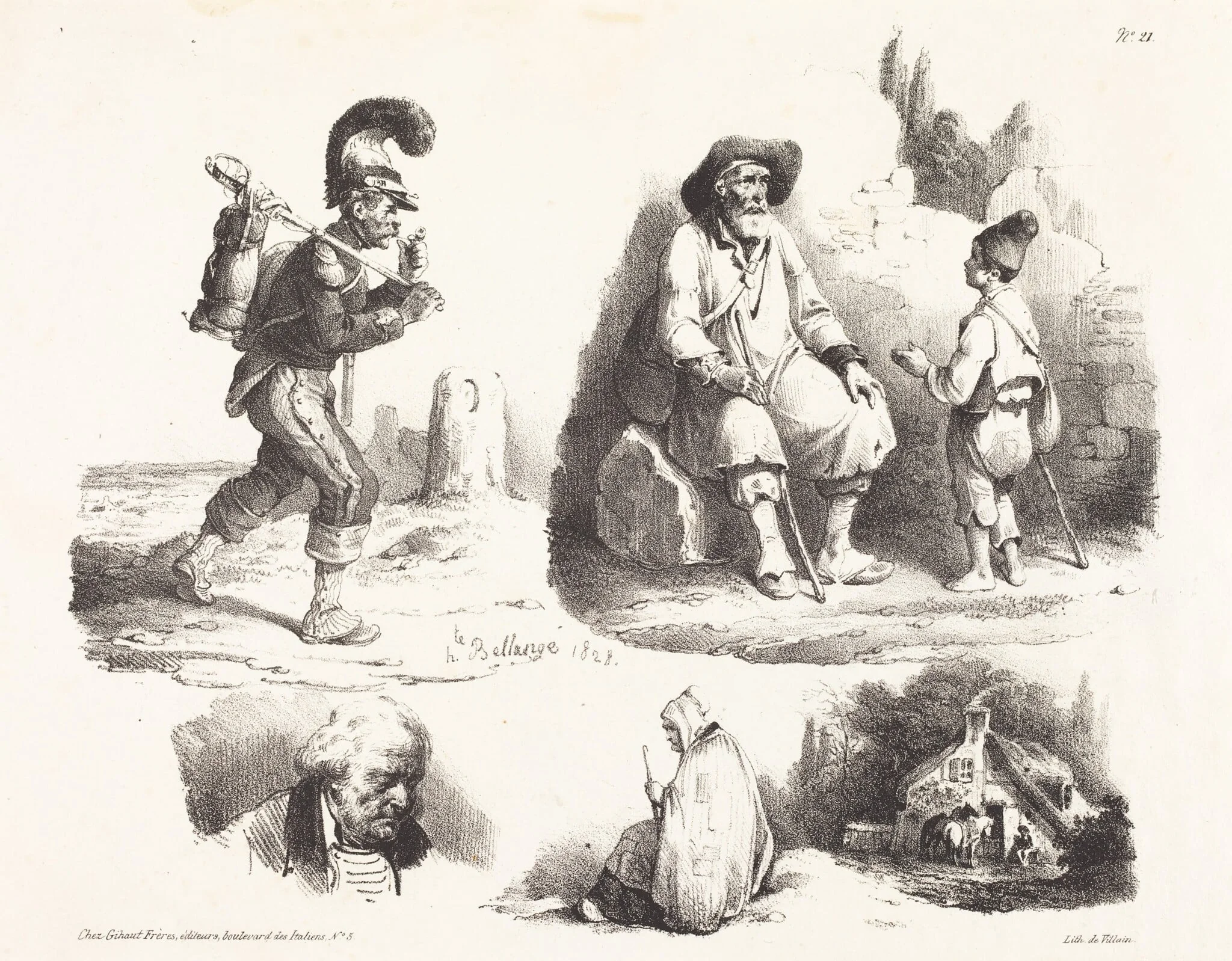 Five Vignettes, detail