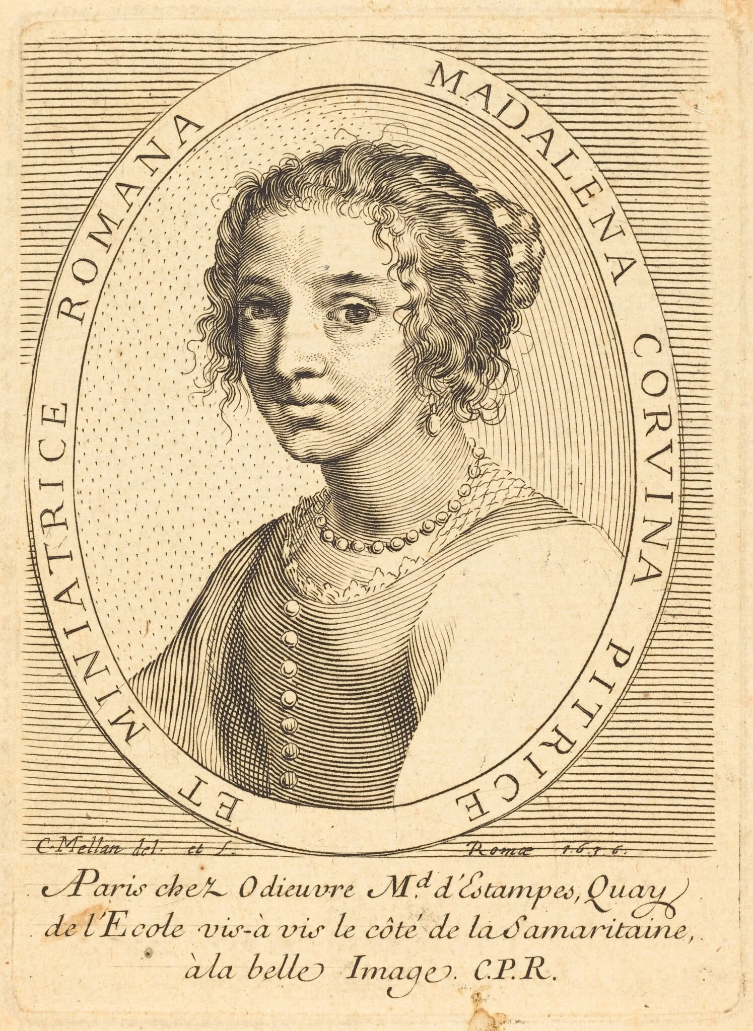 Maddalena Corvina, detail