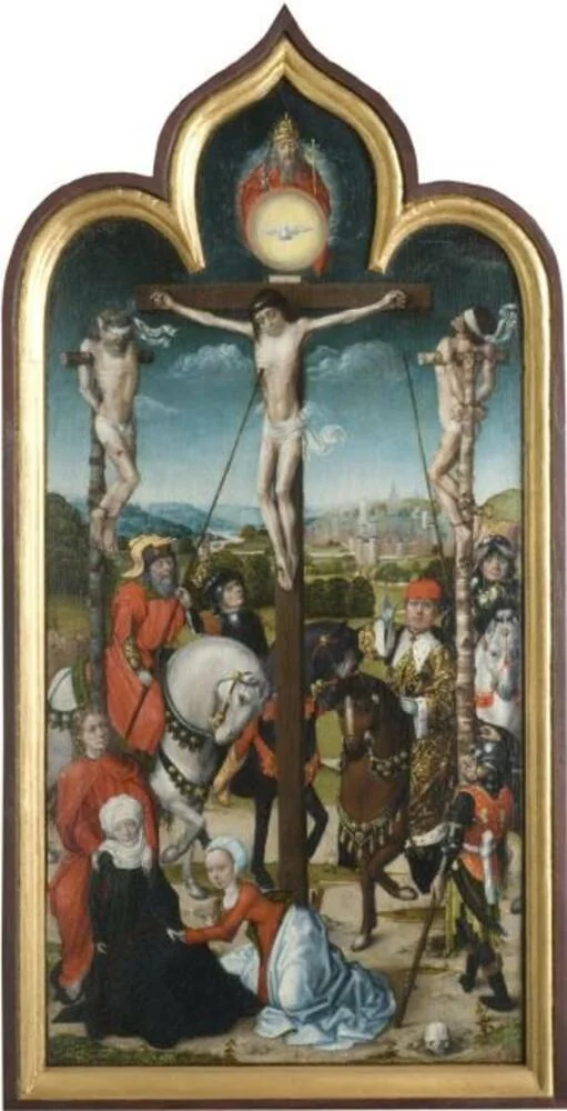 The Crucifixion, detail