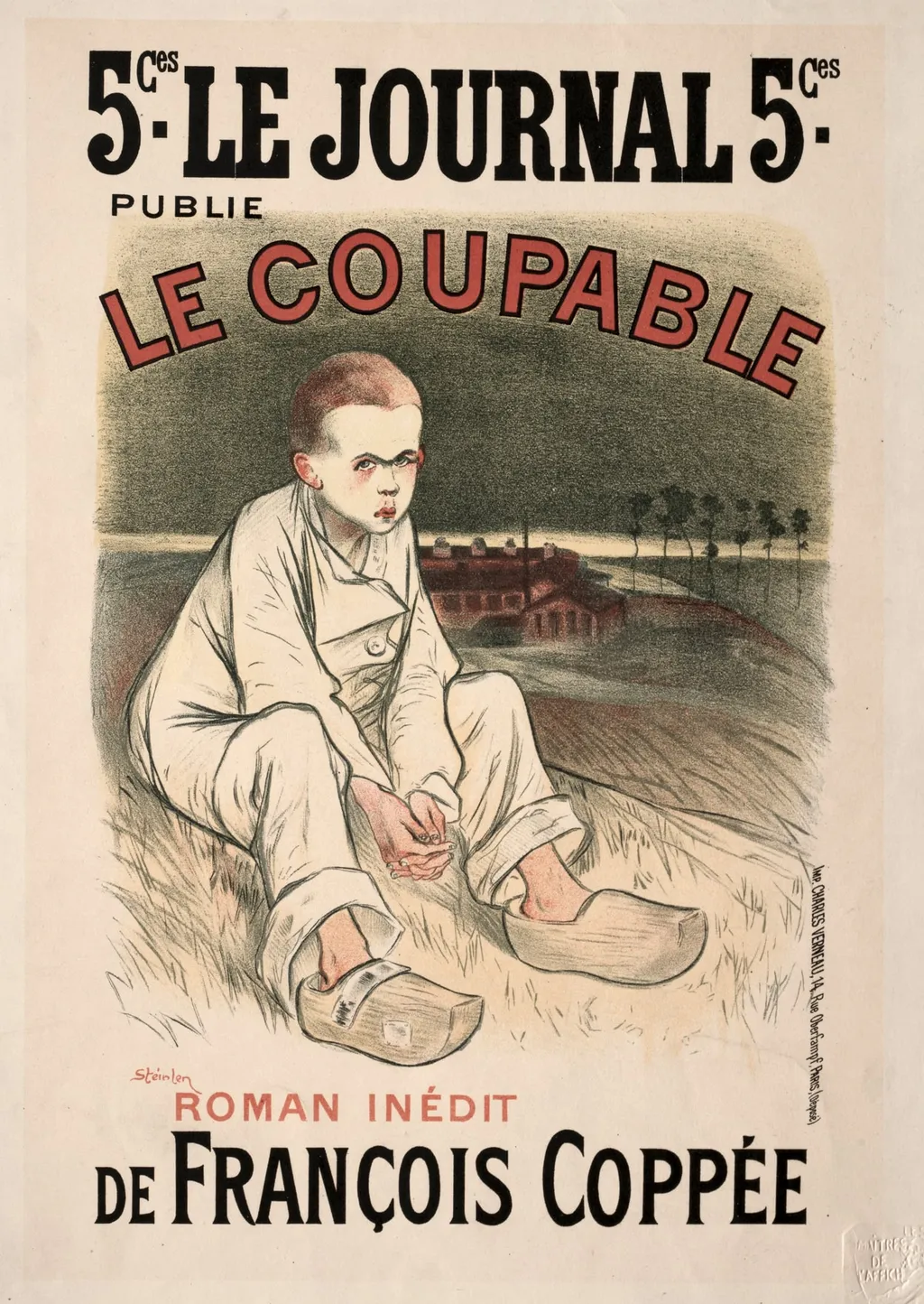 The Culprit, by Théophile Alexandre Steinlen, 1896