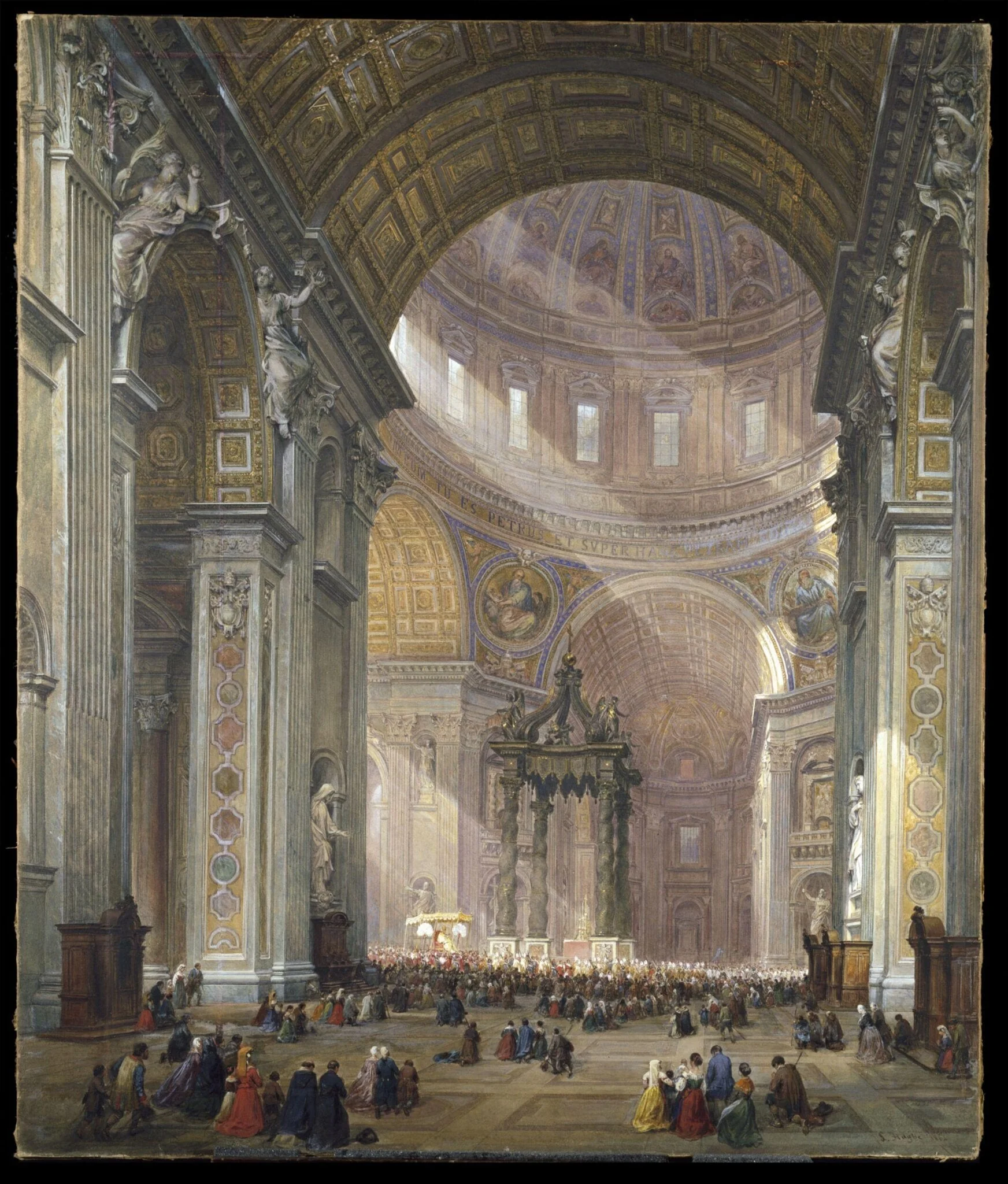 Transept of St. Peter's, Rome, detail