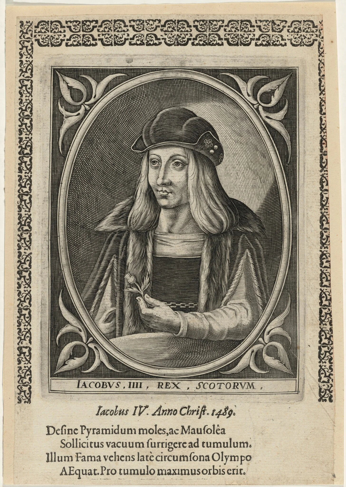 James IV, King of Scotland, detail