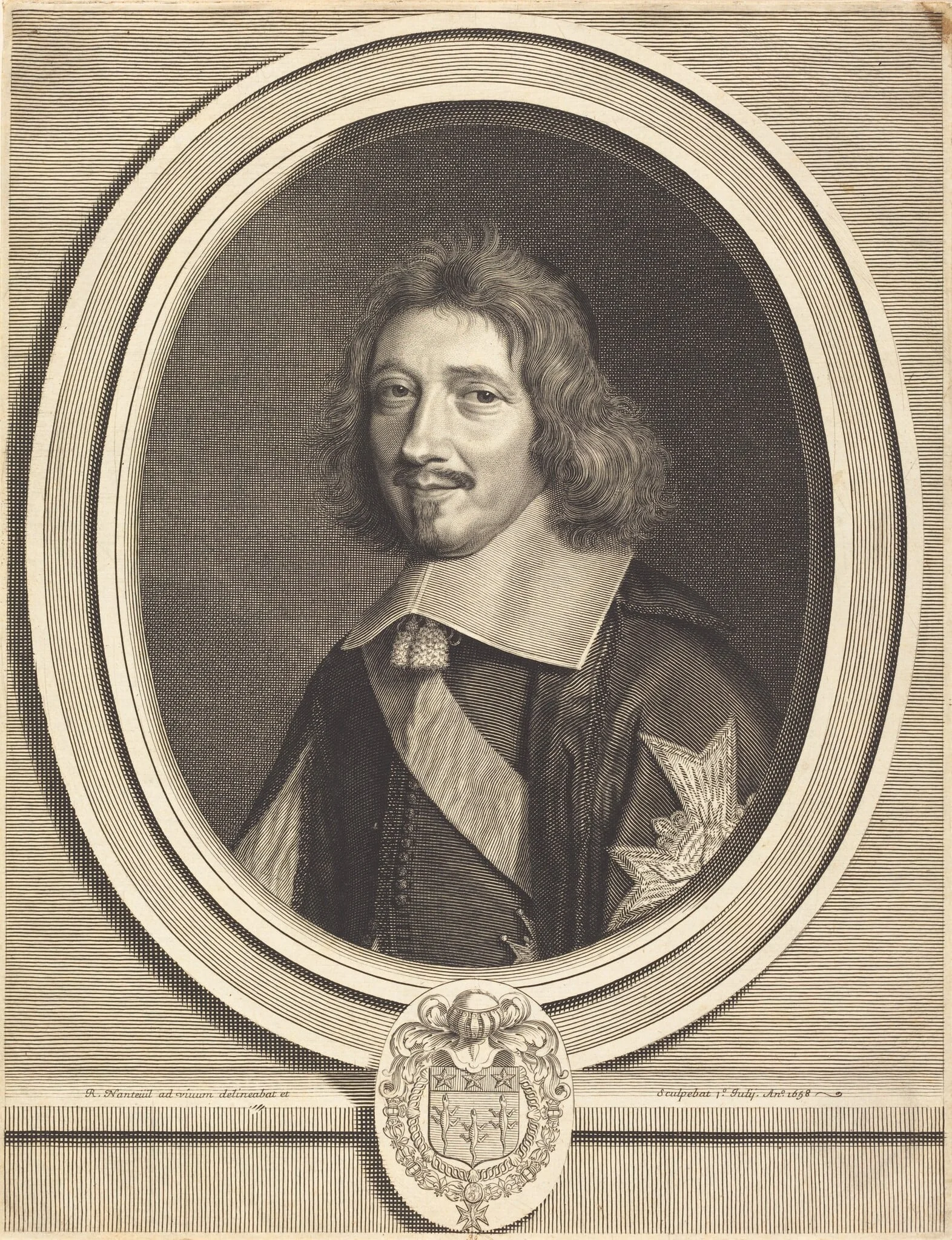 Chancellor Michel Le Tellier, detail
