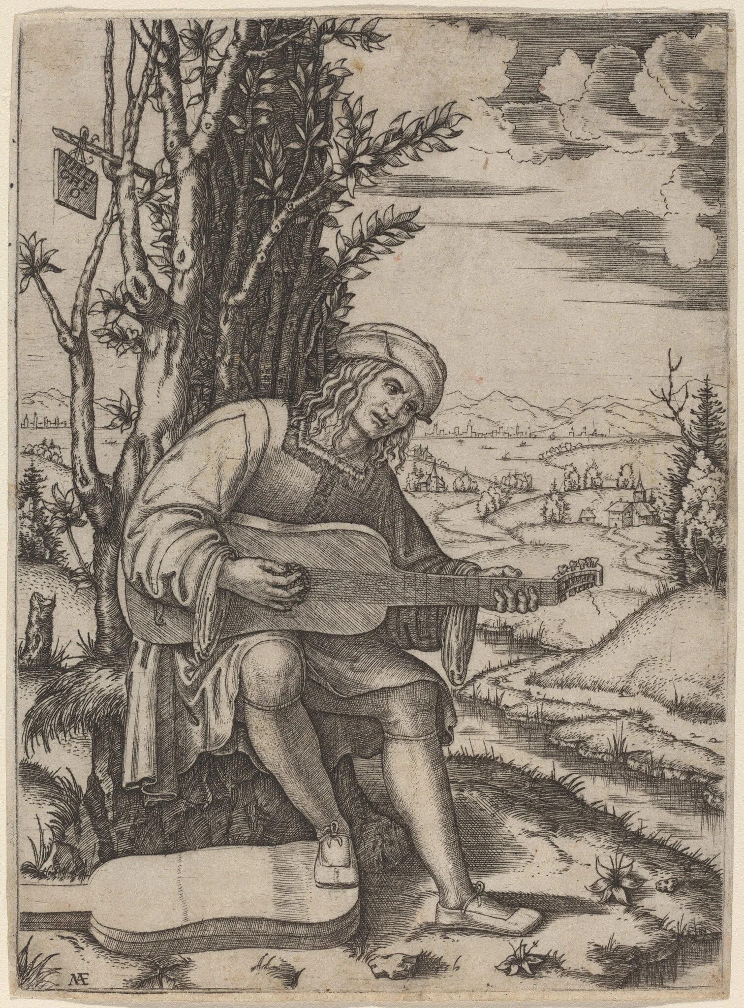Giovanni Filoteo Achillini, detail