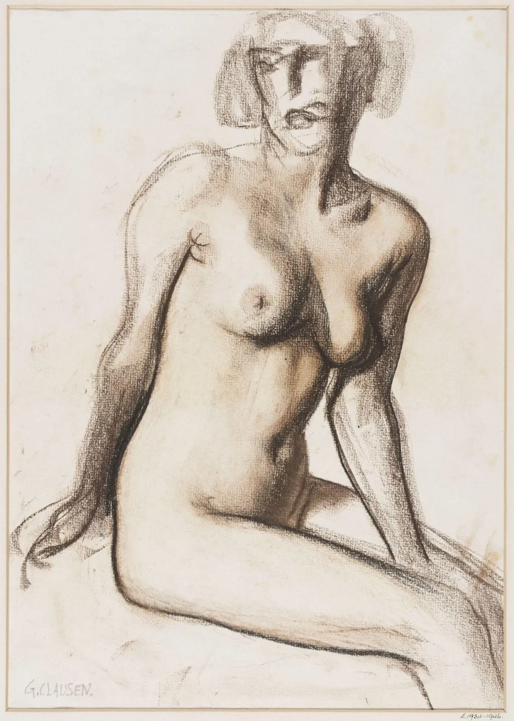 Untitled, by George Clausen, 1915