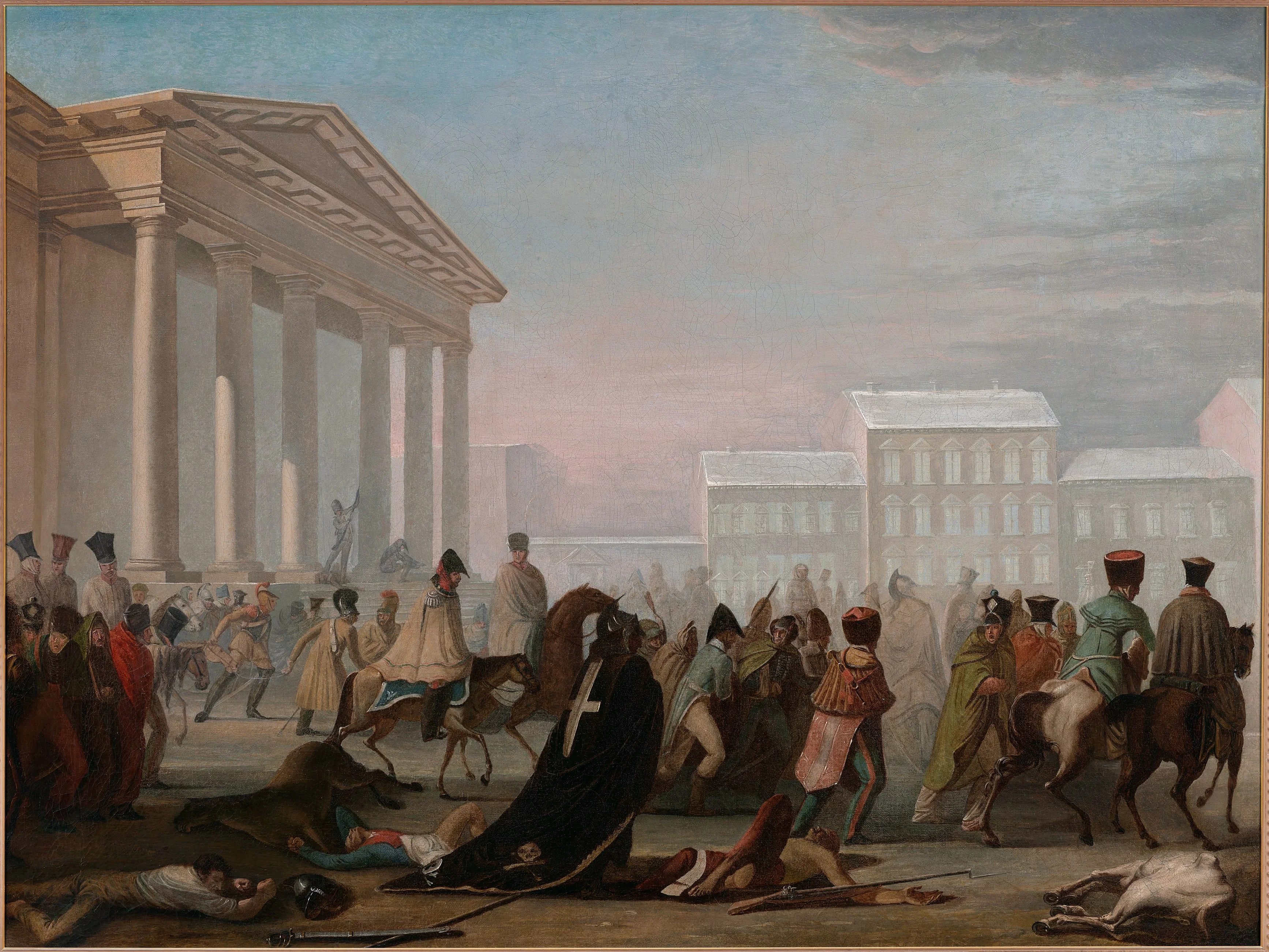 Retreat of Napoleon's army, detail