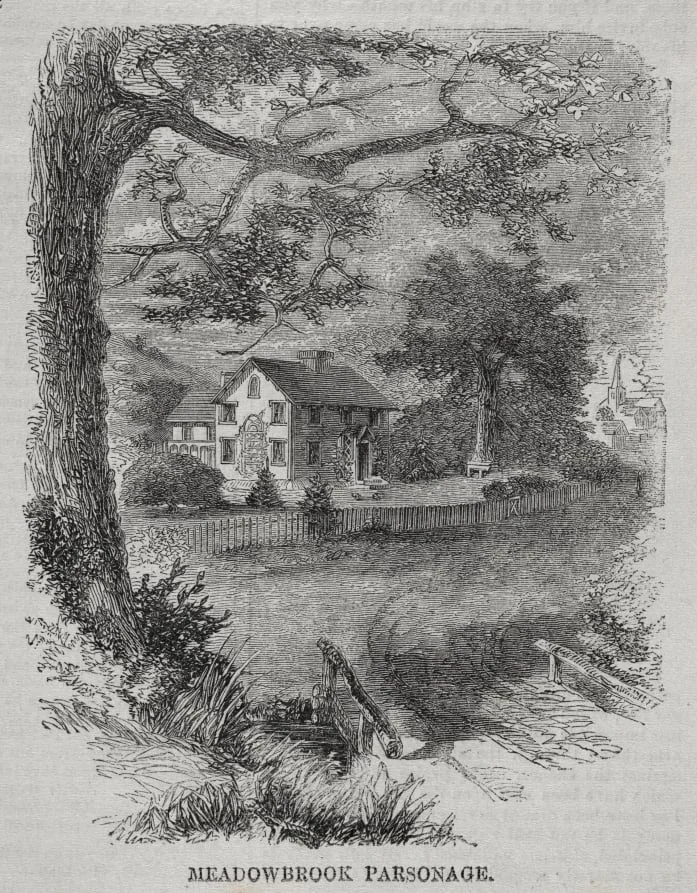 Meadowbrook Parsonage, detail