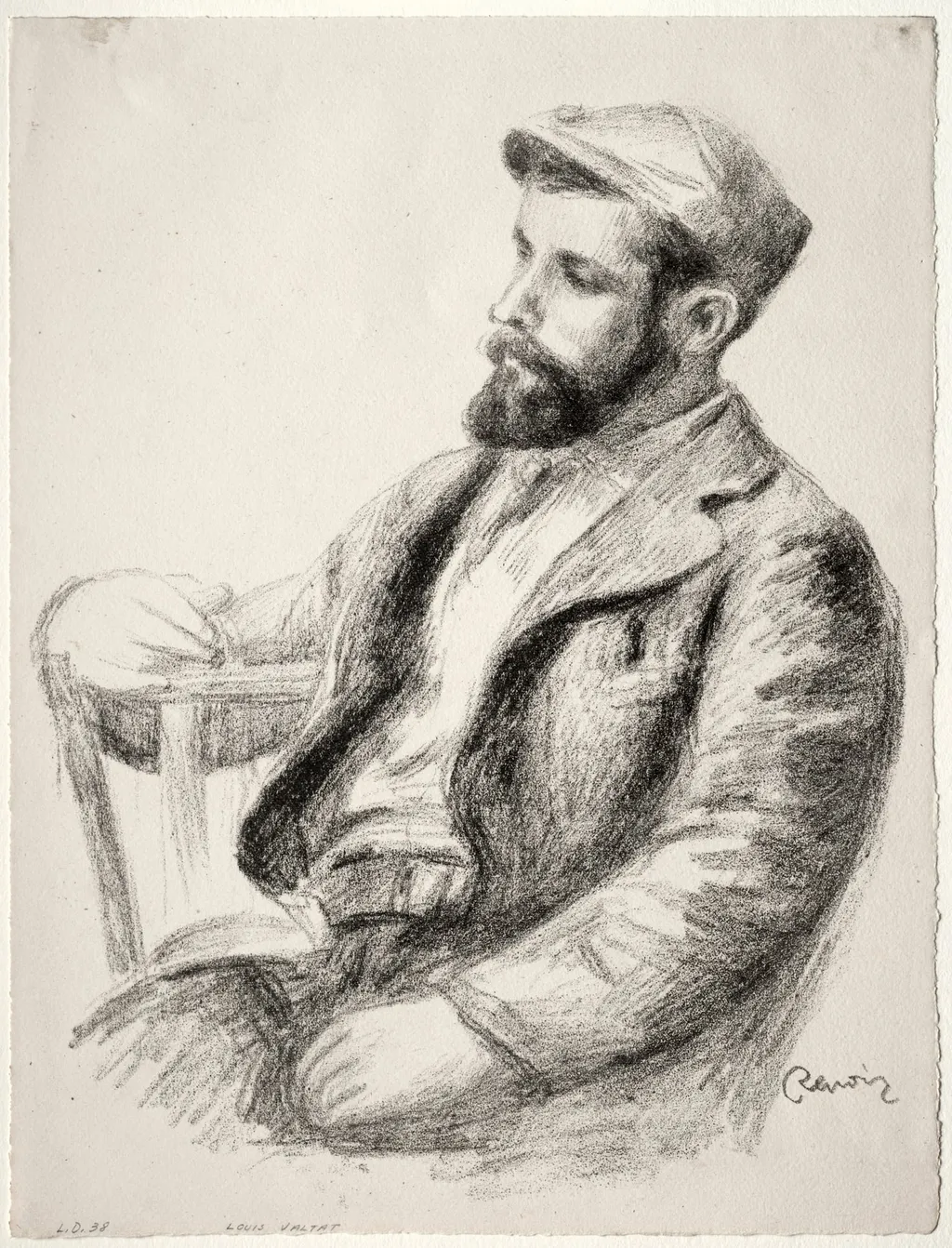 Louis Valtat, by Auguste Renoir, 1904