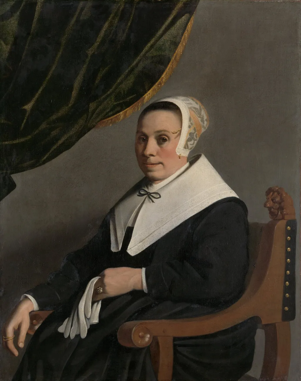 Portrait of a Woman, by Michiel Nouts, unspecified, 1656