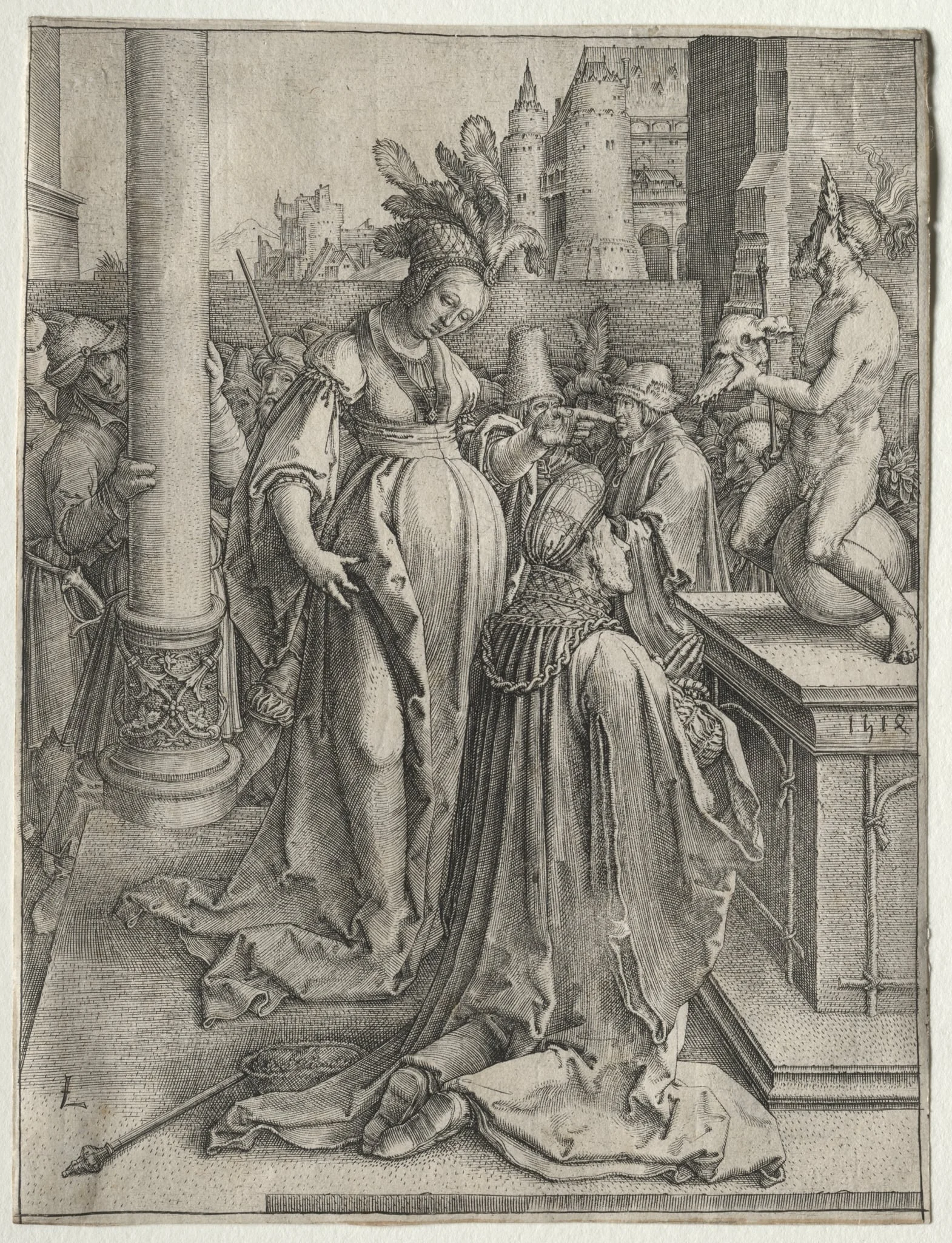 Solomon's Idolotry, detail
