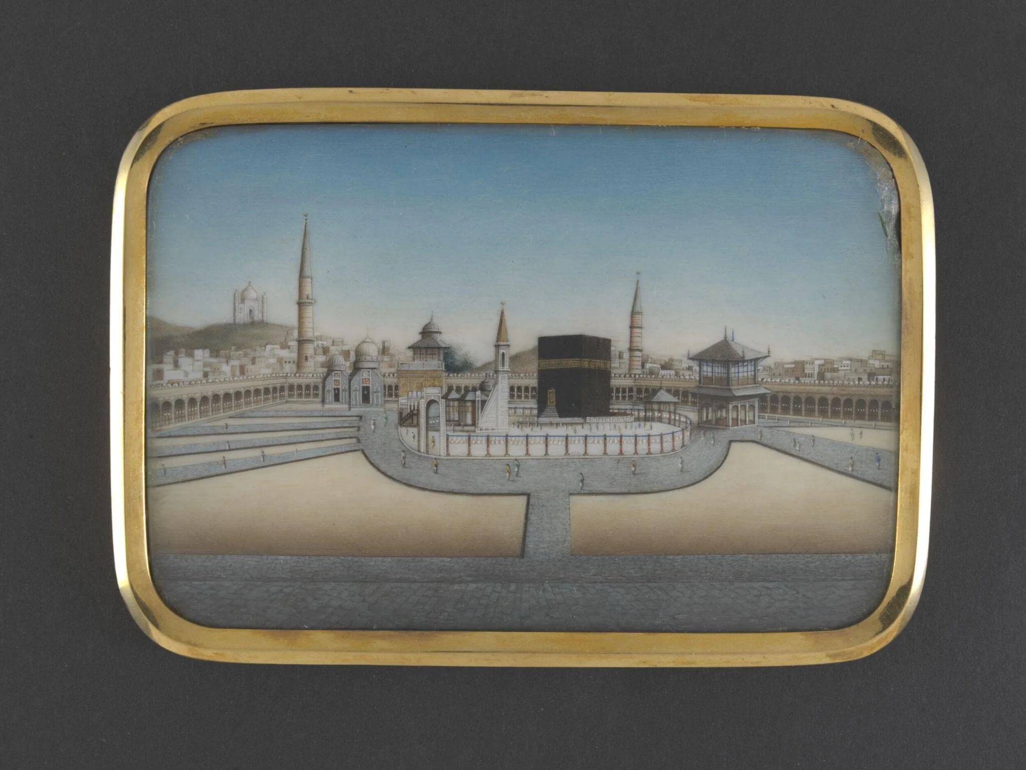 The Kaaba, Mecca., detail