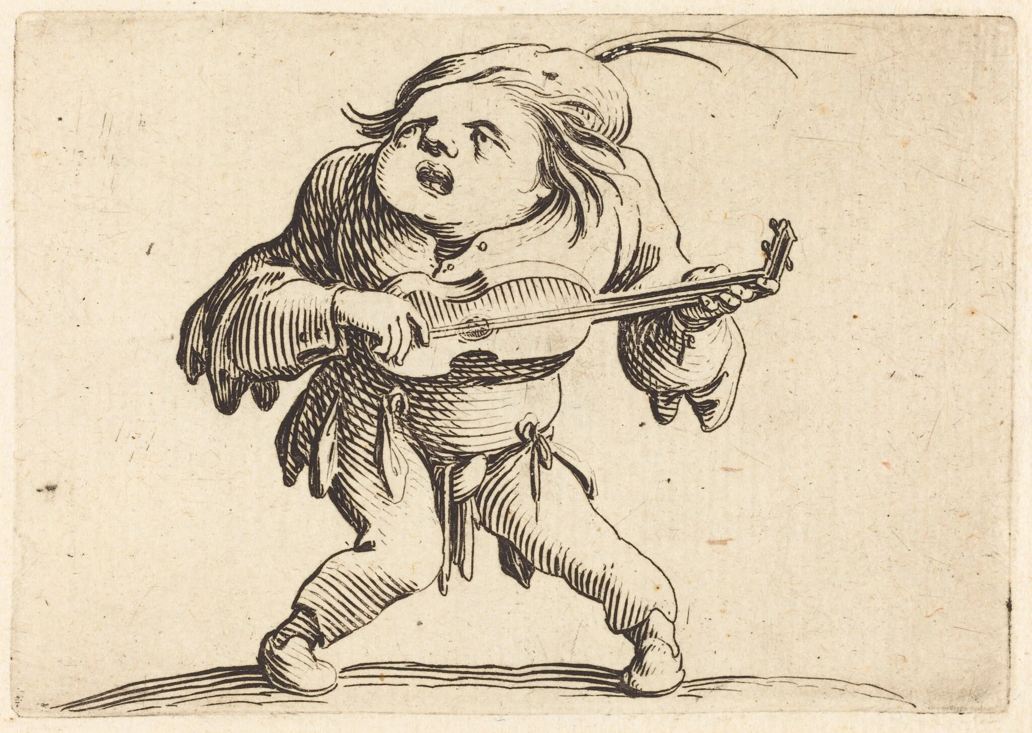The Guitar Player, detail