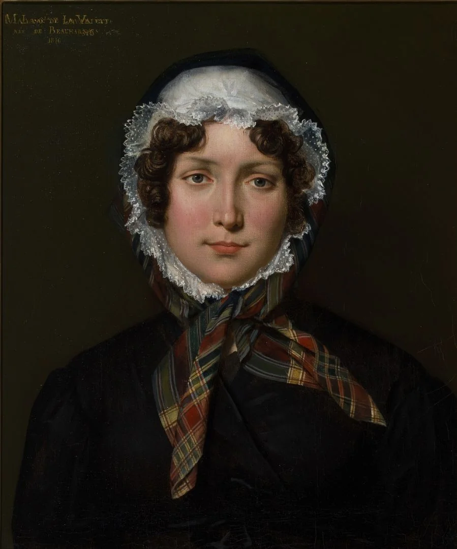 Portrait of Émilie Louise de Beauharnais, comtesse de Lavalette, detail
