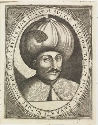 Turkish sultans, sultanas and other historical figures, by Dominicus Custos, 1594