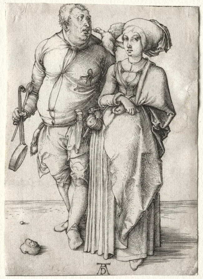 The Cook and His Wife, detail