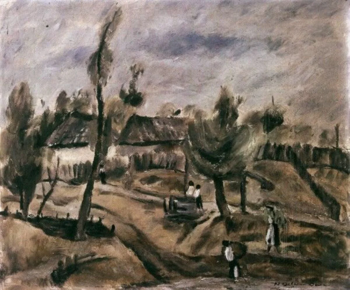 Peisaj, detail